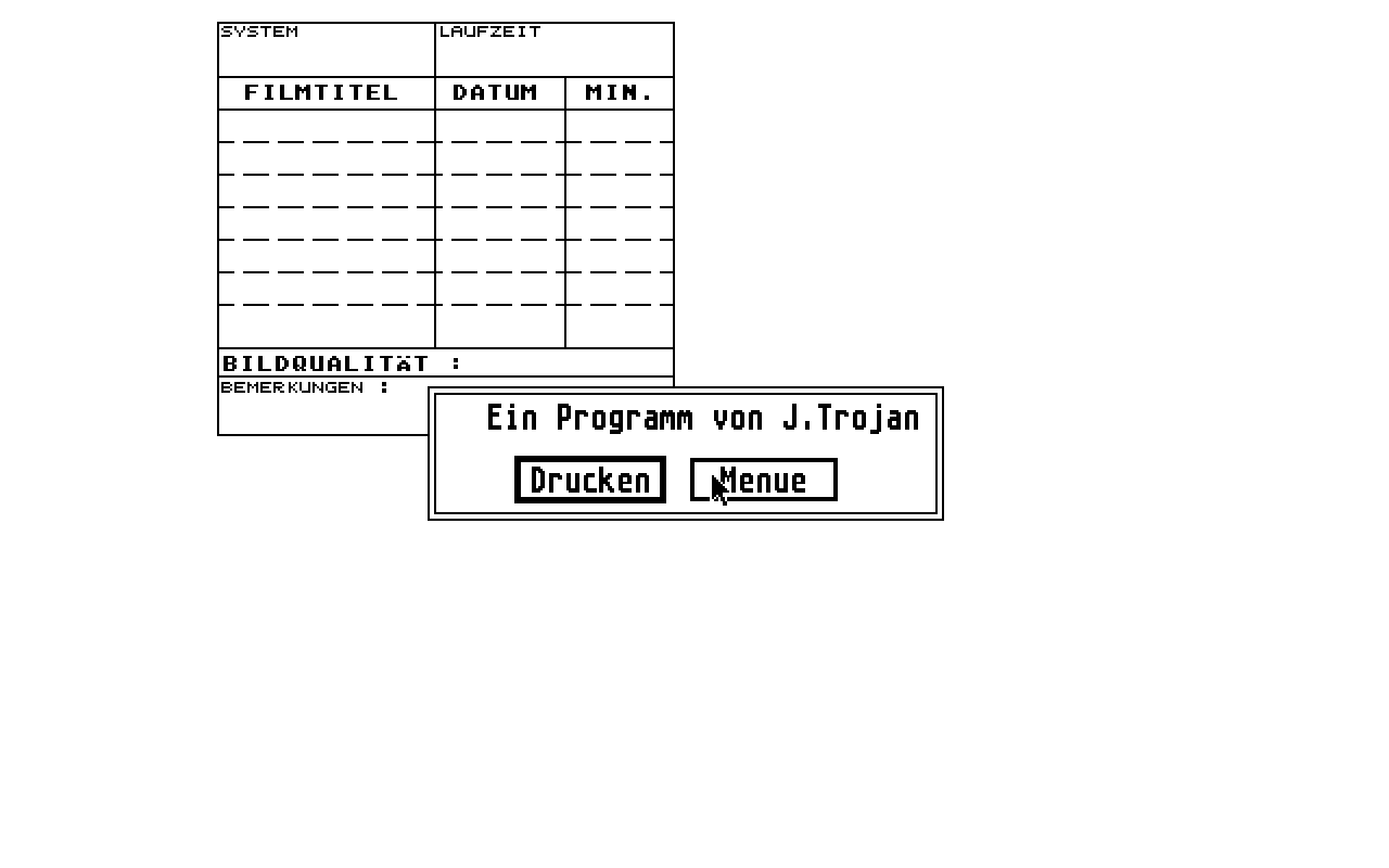 Vika atari screenshot
